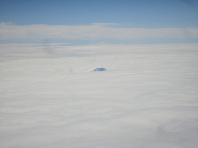 富士山見えた
